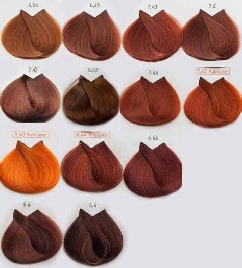 Cheveux Oranges, Hair Color Orange, Red Hair Inspo, Ginger Hair Color, Hair Color Chart, Copper Hair Color, Dyed Natural Hair, Hair Color Auburn, Brown Blonde Hair