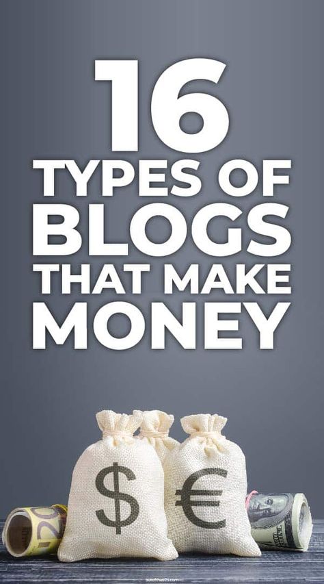 These are 16 types of blogs that make money in 2021. Discover the most profitable blogging niches to start a blog in 2021 right here as well as examples of blogs in each of these niches that are making good money and getting millions of page visitors every month. If you want to start a blog, read this first. Types Of Blogs, Pet Blog, Blog Titles, Blog Income, Finance Blog, Blog Niche, First Blog Post, Online Blog, Blog Tools