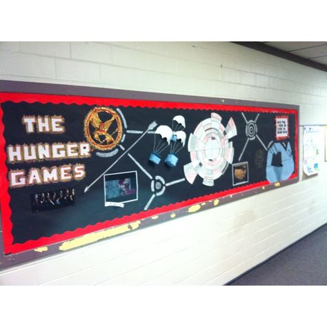 Hunger Games Door Decs, Hunger Games Ra Theme, Hunger Games Project Ideas, The Hunger Games Hanging Tree, Hunger Games Arena Map, Games Room Ideas, Games Room Decor, Hunger Games Theme, Ra Boards