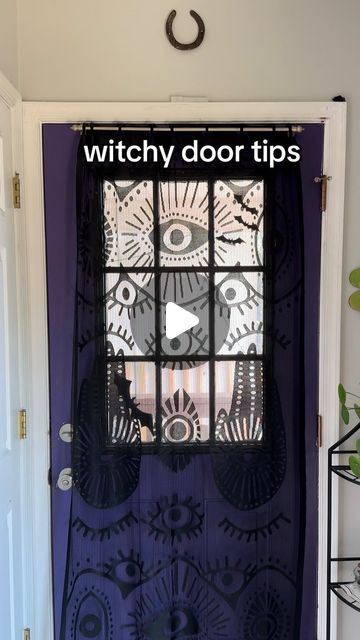 Megan | witch tips on Instagram: "witchy door tips. doors are how energy enters and exits the home, so by keeping your doors aligned you can protect your space and transmute any iffy energy in your favor. #witchhouse #firsttimehomebuyer #beginnerwitch #witchtip #whimsigothhome #witchcraft #witchtok #protectionspell #runes #housewitch" Witch Protection Over Door, Witchy Door Decor, Witchy Entryway, Witchy Front Door, Witchy Decor Witch Cottage, Witch Door Decoration, Witchy Home Aesthetic, Witches Door, Witchy Door