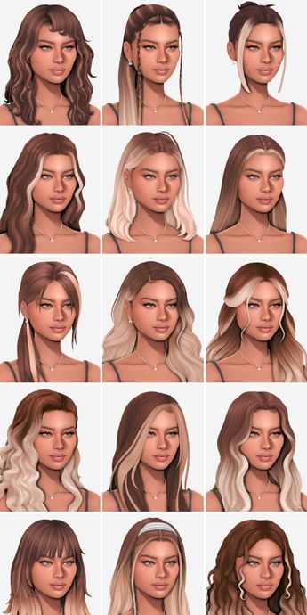 Sims 4 Maxis Match Highlight, Sims 4 Hair Dresser Cc, Mint Sims 4 Cc Hair, Sims 4 Money Piece Hair, Sims 4 Hair Streaks Cc, Sims 4 Cc Hair Female Realistic, Sims 4 Hair Cc Pack, Sims 4 Cc Clothes Female Hair, Look Book Sims 4