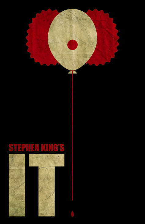 It (1990) ~ Minimal Movie Poster by Jake Newton #amusementphile Es Pennywise, Stephen Kings, Stephen King Books, Pennywise The Dancing Clown, Minimalist Movie Poster, Minimal Movie Posters, Movie Posters Design, Horror Movie Posters, Movie Posters Minimalist