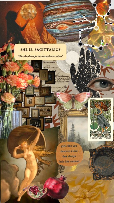 #sagittarius #zodiac #zodiacsign #firesign #aesthetic #vintage #vintageaesthetic #horoscope #wallpaper #sagittariusaesthetic Horoscope Wallpaper, Sagittarius Wallpaper, Sagittarius Art, Sagittarius Star Sign, Astro Tarot, Sagittarius Birthday, Sagittarius Love, Good Insta Captions, Paris Wallpaper