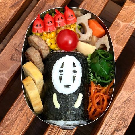 Anime Bento Box Lunch, Bento Box Anime, Character Bento, People Anime, Anime Bento, Themed Cafes, Food Drawings, Bento Box Kids, Packed Lunch