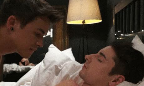 Gay Kiss GIF - Gay Kiss Guys - Discover & Share GIFs ماثيو ماكونهي, Kiss Gif, Pretty Hurts, Men Kissing, Love Kiss, Boyfriend Goals, Weird World, Gay Love, Man In Love