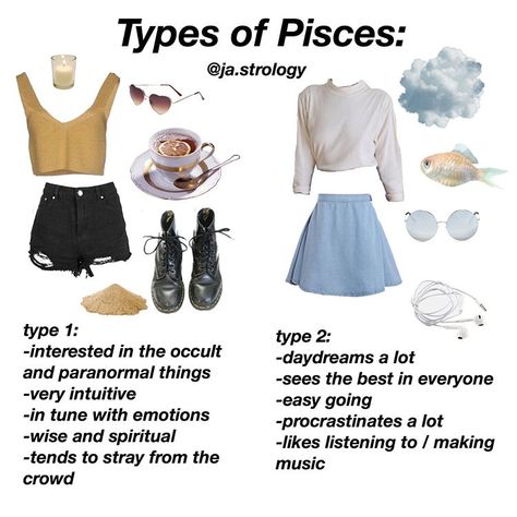 Types Of Pisces, Zodiacs Aesthetic, Pisces Moodboard, Pisces Aesthetic, Zodiac Clothes, Venus In Pisces, Pisces Traits, Zodiac Sign Fashion, Pisces Girl