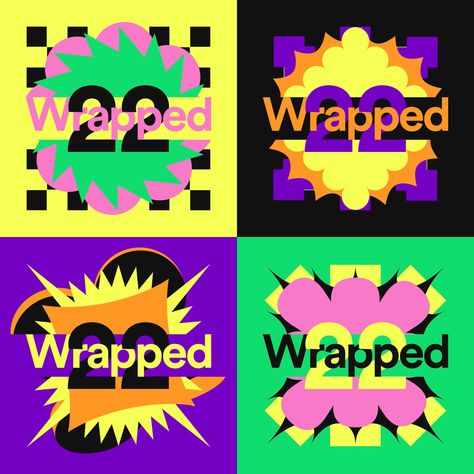 Wrapped 2022 for Spotify on Behance Spotify Wrapped 2022, Spotify Design, Boutique Studio, Adobe Photoshop Design, Old Paper Background, Yearbook Themes, Spotify Wrapped, Define Success, Graphic Motif