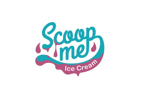 Retro Ice Cream Logo, Ice Cream Brand Logo, Ice Cream Logo Design Creative, Ice Cream Shop Names, Ice Cream Logo Design, Logo Ice Cream, Ice Cream Drop, Ice Logo, Ice Cream Cartoon