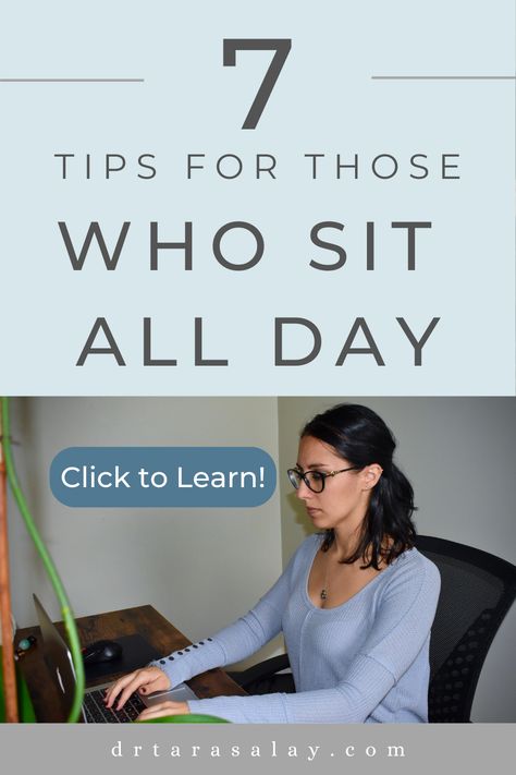 How To Sit At A Desk All Day - Tips for sitting and sitting posture How To Sit Properly, Desk Posture, How To Relax Yourself, Calf Cramps, Desk Workout, Heart Diet, Shoulder Tension, Live A Healthy Lifestyle, Desk Job