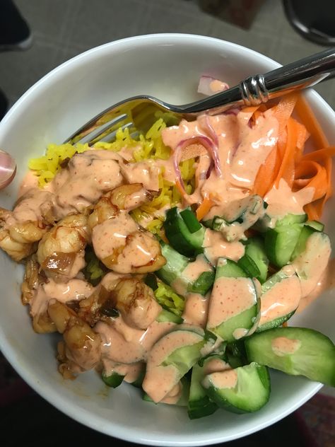 Shrimp Bahn Mi Bowl, Fish Bahn Mi, Chicken Bahn Mi Bowl, Shrimp Bahn Mi, Bahn Mi Salad, Bahn Mi Bowl, Chicken Bahn Mi, Yummy Nummies, Trim Healthy Mama Diet