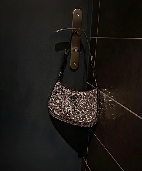 Aesthetic 
Prada
Bag
Handbag
Luxury 
Prada bag
Black purse
Black bag
Black Prada bag
Silver Prada bag Prada Bag Diamond, Prada Diamond Bag, Diamond Bag, Birthday Stuff, Flower Nails, Longchamp Le Pliage, Fall Winter Outfits, Winter Outfit, Prada Bag