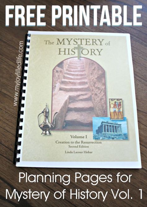 FREE Printable Planning Pages for Mystery of History Vol. 1 - My Joy-Filled Life Mystery Of History Volume 1 Printables, The Mystery Of History, Mystery Of History Timeline Ideas, Mystery Of History Volume 1, History Homeschool, History Printables, Homeschool Social Studies, Planning Pages, History Curriculum