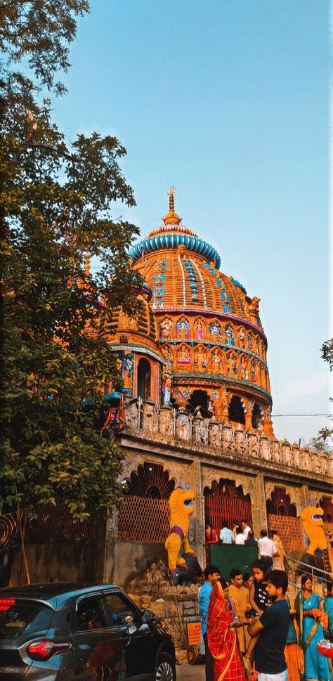 Dewri Mandir is a mandir situated in Diuri village, Tamar near Ranchi in Jharkhand in India. It is located near the Tata-Ranchi Highway (NH33). The main attraction of this ancient mandir is, 700 year old murti of the Goddess Durga, Kali. The murti have 16 hands (Normally Goddess Durga has 8 Hands). It is an ancient Mandir and It was renovated few years back. The ancient mandir was constructed by interlocking stones without using chalk or binding material. #templesofindia #ancienttemples Ranchi Jharkhand, Anna Craft, Durga Kali, Fashionable Saree, Fashionable Saree Blouse Designs, Sky Photography Nature, Goddess Durga, Haridwar, Ancient Temples