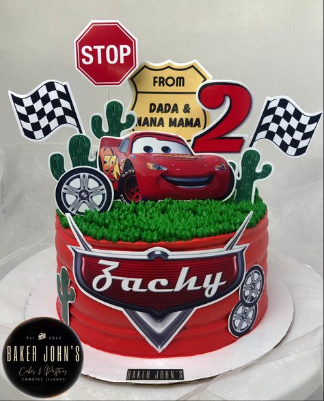 Mcqueen Cake Design, Cars Cake Ideas, Mc Queen Cars, Cars Theme Cake, Mcqueen Cake, Cars Birthday Cake, Cars Cake, Queen Cakes, Cake Decorating For Beginners