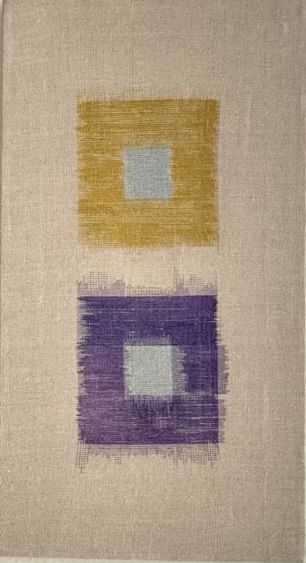 Balanced Weaves: When Both Warp and Weft Show - Peggy Osterkamp's Weaving Blog Painted Warp Weaving, Painted Warp, Woven Shawls, Warp And Weft, In Memoriam, Soft Yarn, Plain Weave, Optical Illusions, Alpaca