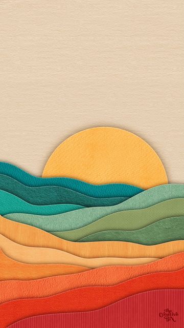 The Creative Bix, Peace Color Palette, Peace Graphic Design, Peaceful Color Palette, Procreate Landscape, Texture Procreate, Kids Museum, Peace Music, Paper Landscape