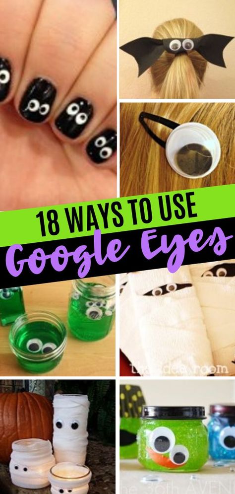 Google Eye Crafts, Googly Eye Crafts, Eyes Craft, Kids New Years Eve, Google Eyes, Back To School Crafts, Craft Ideas For Kids, Fun Crafts To Do, Diy Gifts For Friends