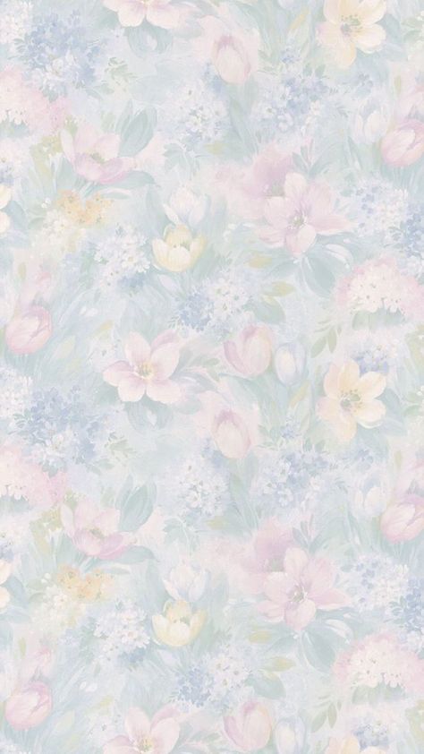 Wallpaper Computer, Flowery Wallpaper, Flower Background Wallpaper, Watercolor Wallpaper, Cute Patterns Wallpaper, Simple Wallpapers, Pastel Wallpaper, Cute Backgrounds, Story Instagram