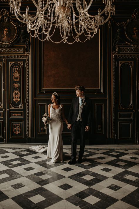 Lovely couple in a romantic palace. Marina & Nathanael wedding in the historical building of Jerez (Cadiz).  #romanticweddings #jerez  Joy Zamora destination wedding photographer Historic Building Wedding, Journalistic Wedding Photography, Old Building Wedding Photography, Vintage Hotel Wedding Photos, Queluz Palace Wedding, Castle Bridal Photography, Wedding Mood Board, Photo Styling, Wedding Mood