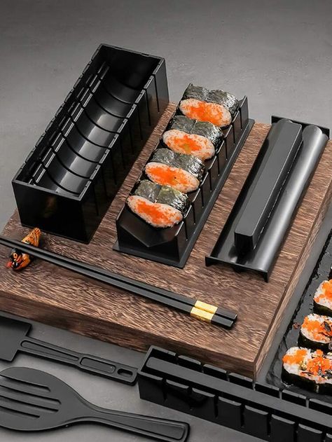 Sushi Diy, Sushi Kit, Sushi Master, Sushi Making, Diy Sushi, Meat Rolls, Sushi At Home, Sushi Maker, Sushi Set