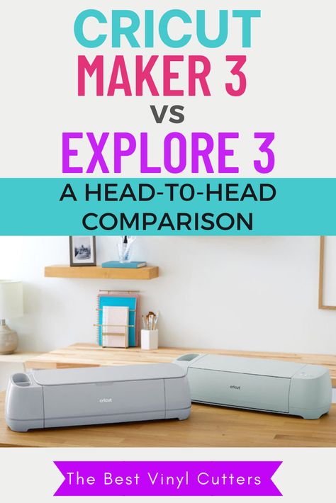 Compare the Cricut Maker 3 vs. Cricut Explore 3 in a head-to-head showdown to see how they match up in speed, materials, and user-friendliness! We also look at how they differ from the previous model Cricut Maker and Cricut Explore Air 2 and whether the new Cricut Maker 3 or Cricut Explore 3 is worth the money or upgrade? #CricutMaker3 #CricutExplore3 #CricutMachineReview Cricut Explorer 3 Projects, Circuit Maker 3 Projects, Circut Explorer 3, Circuit Maker 3 Ideas, Cricut Quilting, Cricut Explore 3, Cricut Blades, Cricut Air 2, Cricut Maker 3