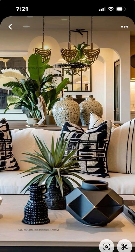 Rural Living, African Home Decor, African Decor, Farmhouse Interior, Apartment Decor Inspiration, Farmhouse Charm, Decor Home Living Room, Living Room Decor Apartment, Boho Living Room