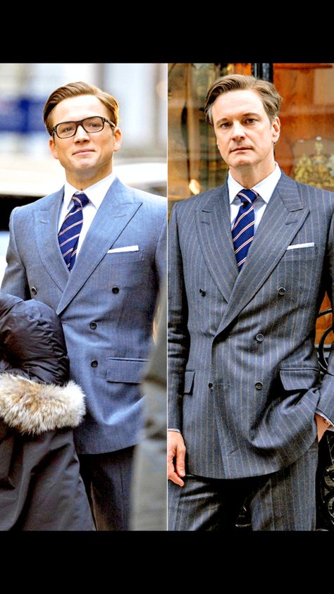 Harry Hart Kingsman, Kingsman Style, Gary Unwin, Kingsman Suits, Kingsman Harry, Harry Hart, Eggsy Unwin, Kingsman The Secret Service, Bespoke Suits