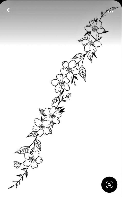 Tattoo Filler Ideas Sleeve Backgrounds Flower, Daisy Vine Tattoo, Flower Vines Tattoo, Flower Vine Tattoos, Flower Spine Tattoos, Wrist Tattoo Designs, Wrist Tattoo Ideas, American Traditional Tattoo Ideas, Flower Tattoo Ideas