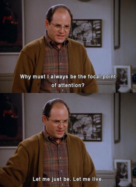 List : 30+ Best George Costanza Quotes (Photos Collection) Check more at https://25lists.com/list/collection-george-costanza-quotes-images/ Art Vandelay, Seinfeld Funny, Seinfeld Quotes, Tv Aesthetic, George Costanza, Patience Quotes, Larry David, Everyday Quotes, Tv Quotes