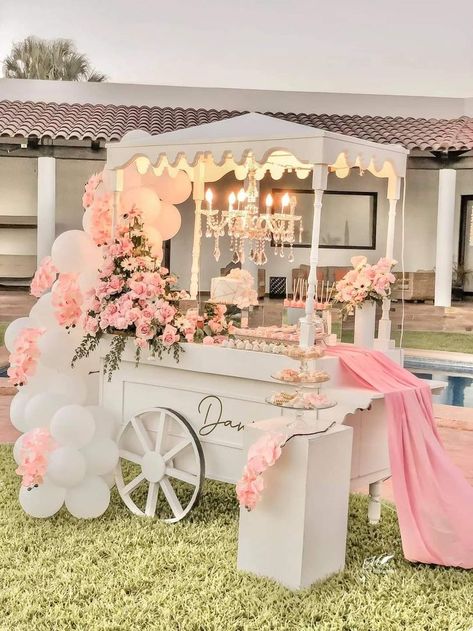 Candy Carts Ideas, Sweet Cart Decoration Ideas, Candy Bar Cart Ideas, Candy Cart Decoration Ideas, Sweet Cart Ideas, Candy Cart Decoration, Dessert Cart Ideas, Candy Bar Ideas Sencillas, Candy Cart Ideas