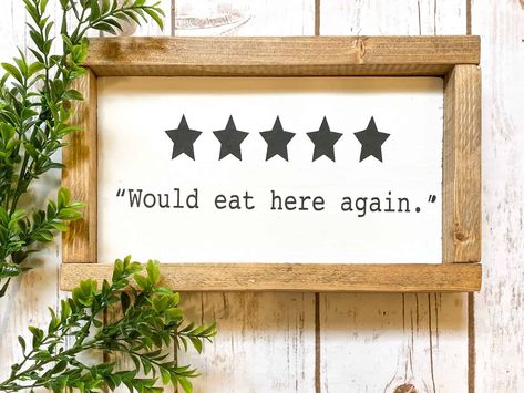 White Sign, Funny Decor, Kitchen Decor Wall Art, Funny Kitchen, Kitchen Sign, Kitchen Humor, Ceramic Kitchen, Kitchen Trends, Kitchen Signs