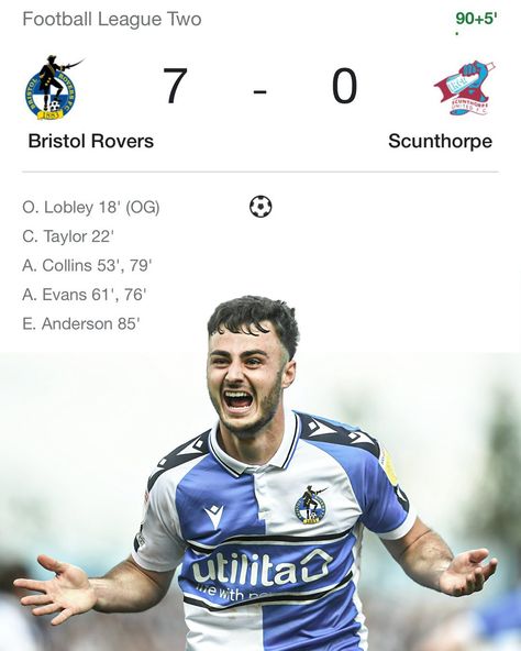 Bristol Rovers needed a five-goal swing to go above Northampton Bristol Rovers, Football League, Bristol, Promotion, Football, Quick Saves, American Football