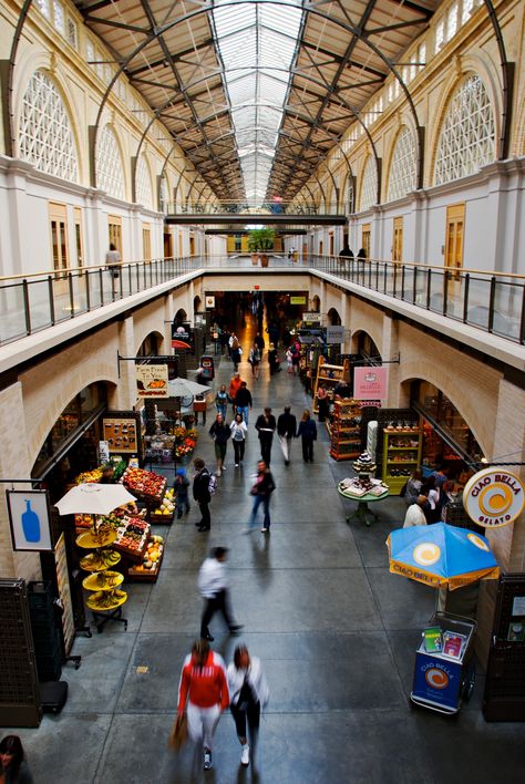 Ferry Building in SF.  (Slanted Door.  Acme Bread Co.  Miette.  Roli Roti @ the Farmer's Market.) San Francisco Sights, Usa San Francisco, Us Road Trip, San Francisco City, San Francisco Travel, Bay View, California Love, California Dreamin', Locally Grown