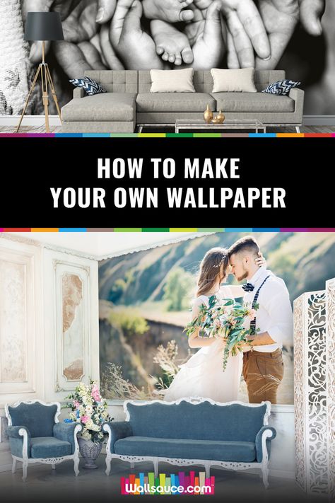 How To Make Your Own Wallpaper, Paper Airplane Wallpaper, How To Make Wallpaper, Wallpaper For Macbook, Design Your Own Wallpaper, Wallpaper Crafts, Custom Photo Wallpaper, Bear Trap, Interior Murals