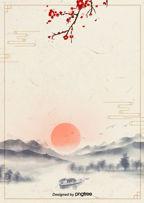 The Background of Korean Traditional Sunrise Propaganda Poster with Ink-wash Style Korea Poster Design, Korean Poster Design, Poster Design Aesthetic, Korean Background, Korea Poster, Korean Poster, Calligraphy Background, Chinese Background, Korea Traditional