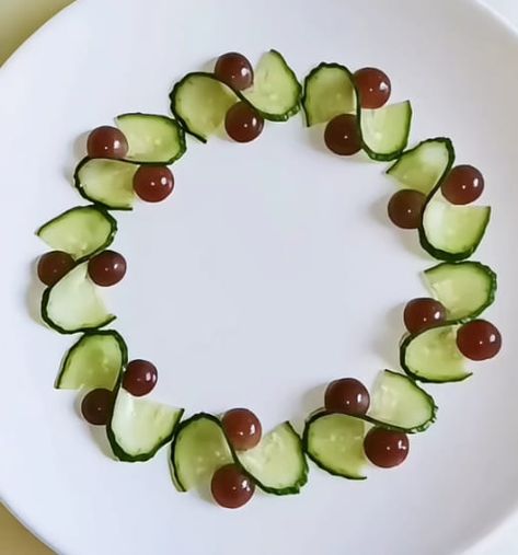 Cucumber🥒 Salad🥗 Decoration🌱 l Cucumber🥒 Plate🍽️ Decoration Idea #platedecoration #cucumber #virals #europe #everyone #thailand #france #usa #shorts #tiktok #like #share #follow #viralshorts Fruit Decoration Ideas For Kids, Cucumber Decoration, Salad Decoration, Dubai Garden, Fruit Decoration, Plate Decoration, Food Art For Kids, Food Sculpture, Usa Shorts