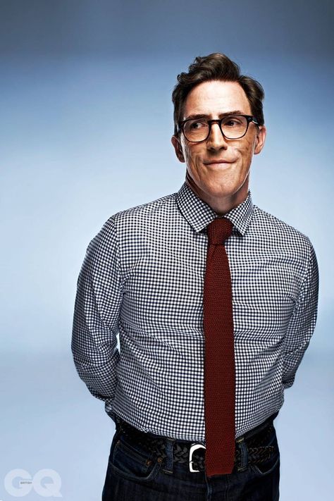 Rob Brydon, Lee Mack, Comedy Actors, Gq Men, Uk Photos, Gq Magazine, Stand Up Comedians, Comedy Central, Man Crush