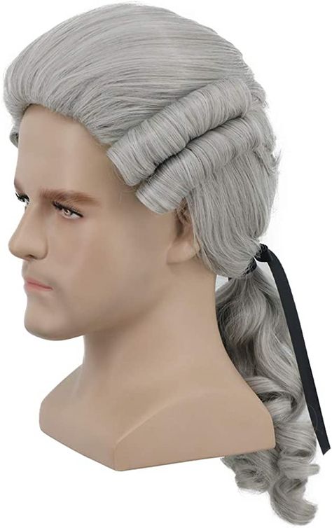 Foam Wigs, The Giant Peach, Halloween Hair, George Washington, Lawyer, Shoes Jewelry, Gentleman, Winter Hats, Washington