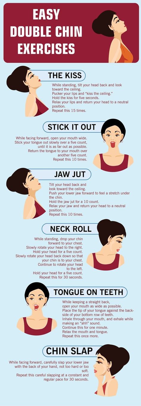 Metabolism Exercises, Být Fit, Double Chin Exercises, Mental Health Articles, Chin Exercises, Double Menton, Health Humor, Yoga Guide, Resep Diet