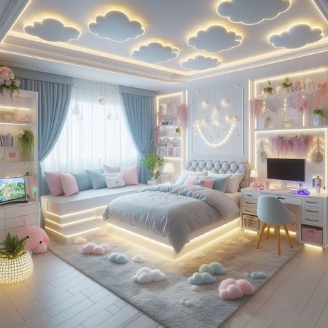 Kids Bedroom Design Ideas, Comfortable Bedroom Decor, Kids Bed Design, Luxury Kids Bedroom, Bedroom Ideas For Couples, Cool Room Designs, Dream Bedroom Inspiration, Kids Room Interior Design, Kids Bedroom Inspiration