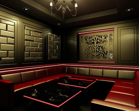 Vip Booth Nightclub, Luxury Billiard Room, Club Design Interior, Restaurant Design Concepts, Bar Lounge Design, Restaurant Kitchen Design, Restaurant Layout, Disco Bar, Garage Design Interior