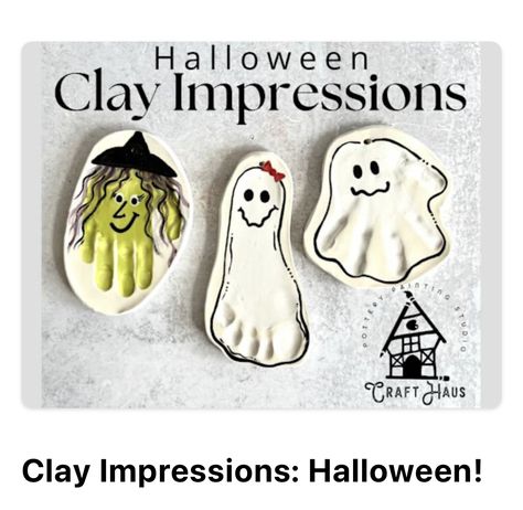 Clay Hand Print Ghost, Salt Dough Halloween Ideas, Monkey Activities, Mom Tweets, Clay Handprint, Candy People, Salt Dough Crafts, Baby Footprint Art, Halloween Arts