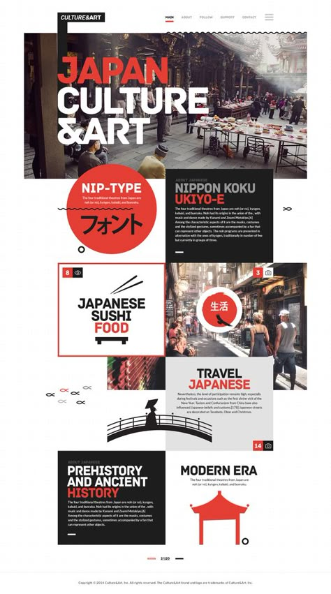 Japan Infographic Design, Culture Website Design, Cultural Website Design, Japanese Website Design Inspiration, Japan Website Design, Japan Web Design, Japanese Website Design, Graphic Design Japan, Japanese Infographic