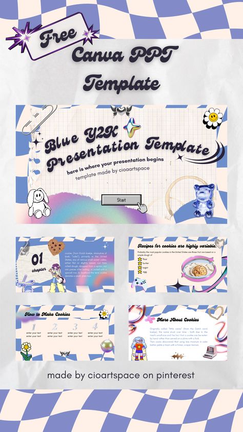 Blue Y2K Presentation Template Canva Inspo | Presentation slides design, Canvas learning, Presentation design template Asthetic Power Point Template, Canva Aesthetic Template Presentation, Canva Presentation Keyword, Aesthetic Canva Presentation Templates, Canva Design Presentation, New Jeans Canva Template, Cute Canva Presentation Templates, Canva Presentation Template Keyword, Game Ppt Template