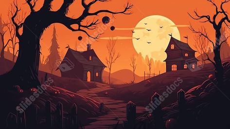 Professional Ppt, Ppt Background, Halloween Graveyard, Slide Background, Powerpoint Background, Background Powerpoint, Google Slides Themes, Microsoft Powerpoint, Backgrounds Free