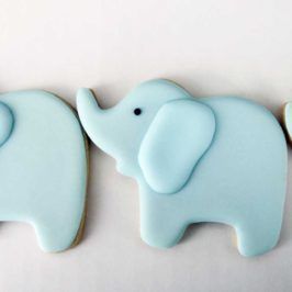 Elephant Theme Cupcakes, Decorated Elephant Cookies, Elephant Shaped Food, Elephant Cookies Decorated, Elephant Sugar Cookies, Elephant Cookies Royal Icing, Elephant Ear Cookies, Elephant Cookie, Panda Cookies