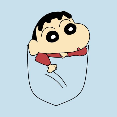 Check out this awesome 'Pocket+Shin+Chan' design on @TeePublic! Shinchan Stickers, Shinchan Cartoon, Shin Chan Wallpapers, Sinchan Wallpaper, Sinchan Cartoon, Disney Drawings Sketches, Tshirt Painting, Marvel Drawings, Drawing Cartoon Characters