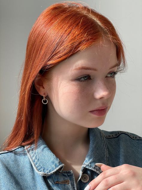 #fashion #instagram #sunshine #ukrainian #redhair Ukrainian Girl, Mha Oc, Oc Inspo, Redhead Beauty, Girl Wallpaper, Feminine Energy, Red Hair, Makeup