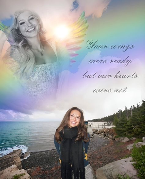 @josie_conely i made you something in loving memory of your sister. I hope it is ok. My deepest condolences ♥️ #rip #sister #missed #InLovingMemory My Deepest Condolences, First Anniversary, Loving Memory, In Loving Memory, I Hope, Love You, Make It Yourself, Quick Saves