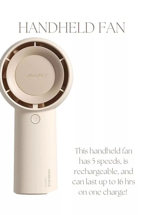 Handheld Portable Fan Amazon, Amazon Home, Amazon Find, Found It On Amazon, Amazon Aesthetic, Amazon Gadgets, Travel Accessories, Handheld Fan, Aesthetic Travel, Modern Gadgets, Top Rated, Beige Gadgets, Gift Idea, Travel Essential, Summer Essential Amazon Aesthetic, Fan Aesthetic, Found It On Amazon, Aesthetic Amazon, Modern Gadgets, Handheld Fan, Portable Fan, Aesthetic Travel, Amazon Beauty Products